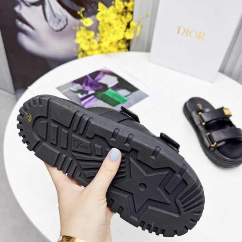 Replica Christian Dior Slippers For Women #1213326 $92.00 USD for Wholesale