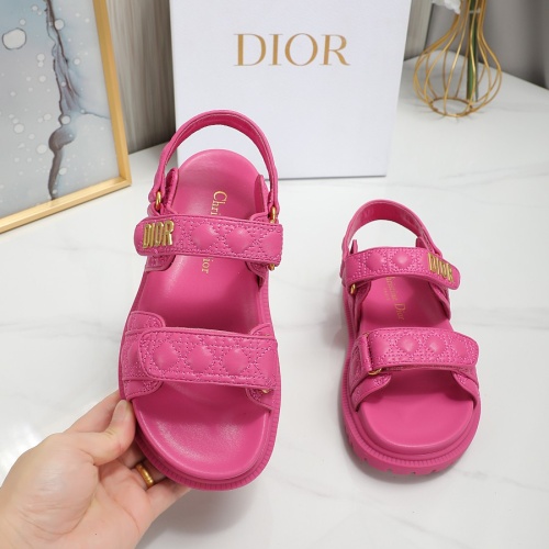 Replica Christian Dior Sandal For Women #1213341 $98.00 USD for Wholesale