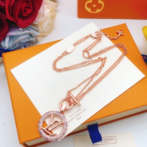 Wholesale Louis Vuitton Necklaces #1213353 $34.00 USD, Wholesale Quality Replica Louis Vuitton Necklaces