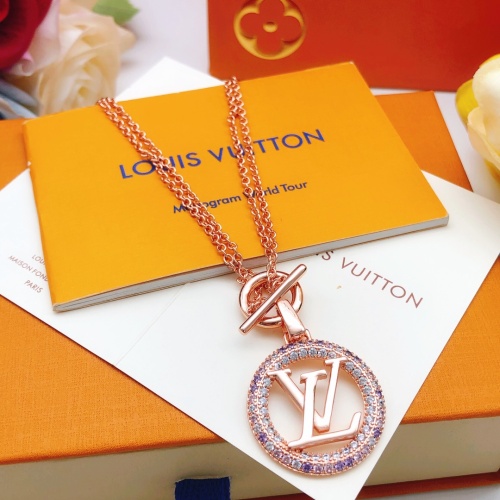 Replica Louis Vuitton Necklaces #1213353 $34.00 USD for Wholesale