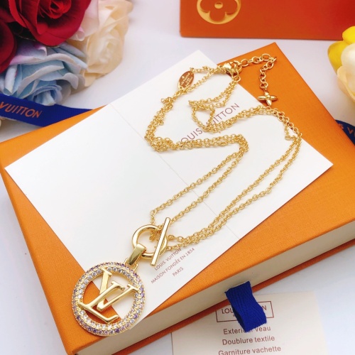 Wholesale Louis Vuitton Necklaces #1213360 $34.00 USD, Wholesale Quality Replica Louis Vuitton Necklaces