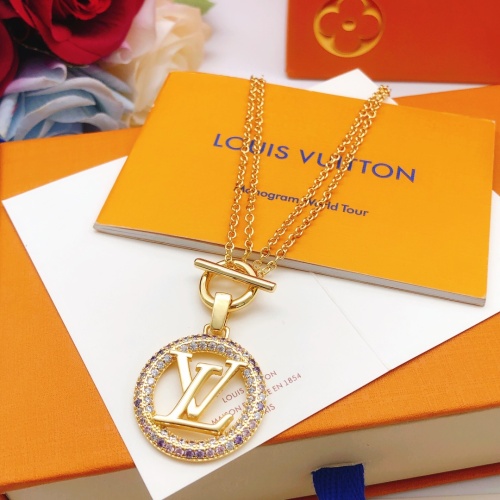 Replica Louis Vuitton Necklaces #1213360 $34.00 USD for Wholesale