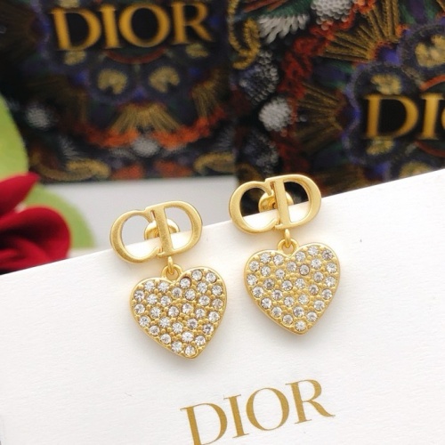 Wholesale Christian Dior Earrings For Women #1213371 $27.00 USD, Wholesale Quality Replica Christian Dior Earrings