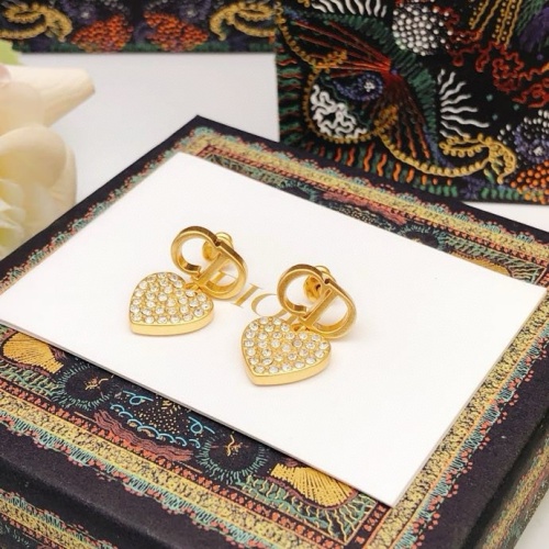 Replica Christian Dior Earrings For Women #1213371 $27.00 USD for Wholesale