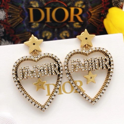 Wholesale Christian Dior Earrings For Women #1213404 $27.00 USD, Wholesale Quality Replica Christian Dior Earrings