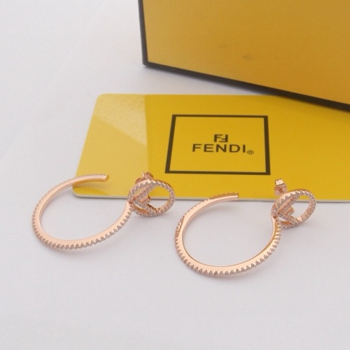 Wholesale Fendi Earrings For Women #1213504 $32.00 USD, Wholesale Quality Replica Fendi Earrings