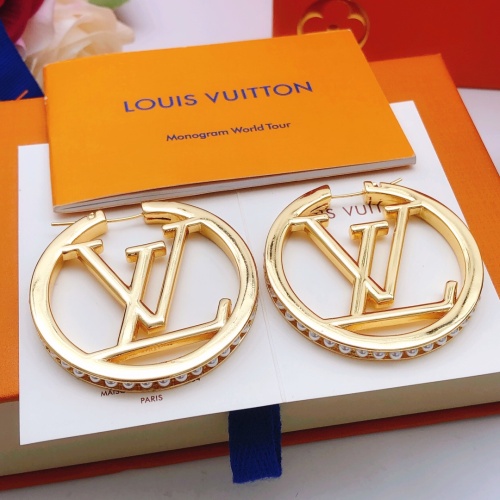 Wholesale Louis Vuitton Earrings For Women #1213547 $38.00 USD, Wholesale Quality Replica Louis Vuitton Earrings