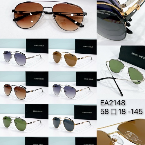 Replica Armani AAA Quality Sunglasses #1213556 $48.00 USD for Wholesale