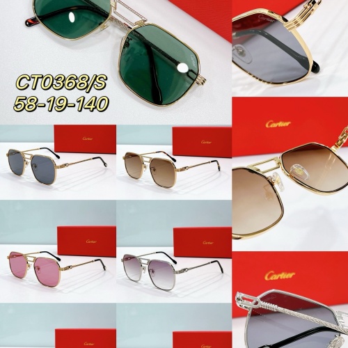 Replica Cartier AAA Quality Sunglassess #1213600 $48.00 USD for Wholesale