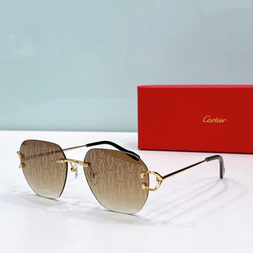 Wholesale Cartier AAA Quality Sunglassess #1213608 $48.00 USD, Wholesale Quality Replica Cartier AAA Quality Sunglassess