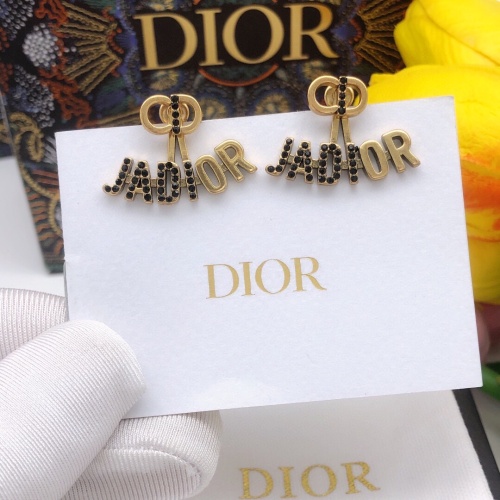 Replica Christian Dior Earrings For Women #1213641 $27.00 USD for Wholesale