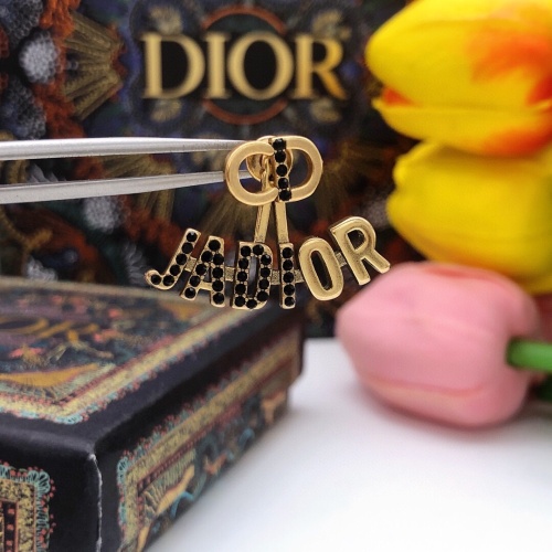 Replica Christian Dior Earrings For Women #1213641 $27.00 USD for Wholesale