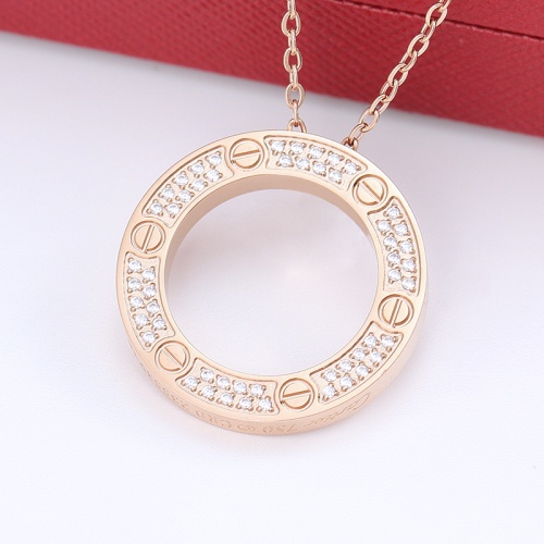 Wholesale Cartier Necklaces #1213650 $36.00 USD, Wholesale Quality Replica Cartier Necklaces