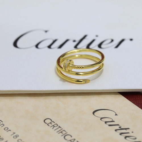 Wholesale Cartier Rings #1213654 $40.00 USD, Wholesale Quality Replica Cartier Rings