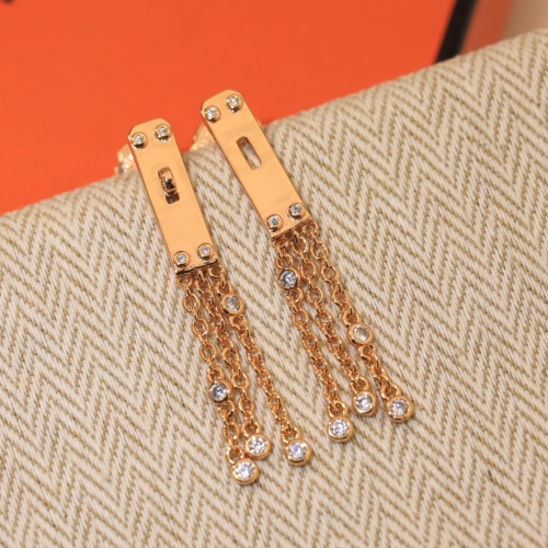 Wholesale Hermes Earrings For Women #1213674 $32.00 USD, Wholesale Quality Replica Hermes Earrings