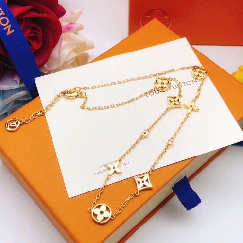 Wholesale Louis Vuitton Necklaces #1213677 $32.00 USD, Wholesale Quality Replica Louis Vuitton Necklaces