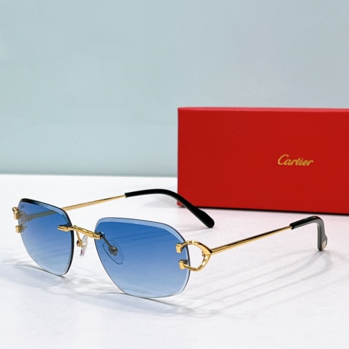 Wholesale Cartier AAA Quality Sunglassess #1213690 $48.00 USD, Wholesale Quality Replica Cartier AAA Quality Sunglassess