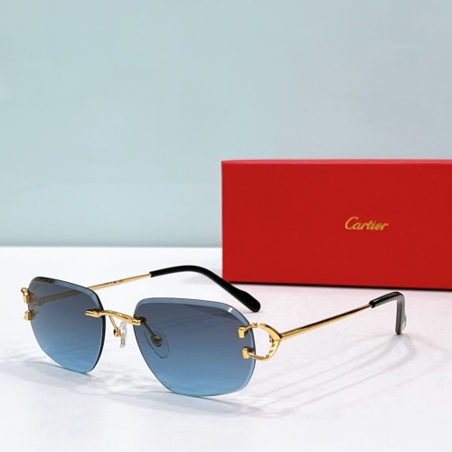 Wholesale Cartier AAA Quality Sunglassess #1213691 $48.00 USD, Wholesale Quality Replica Cartier AAA Quality Sunglassess