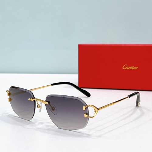 Wholesale Cartier AAA Quality Sunglassess #1213692 $48.00 USD, Wholesale Quality Replica Cartier AAA Quality Sunglassess