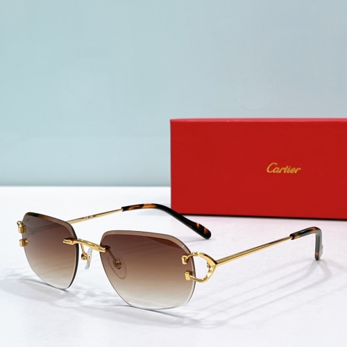 Wholesale Cartier AAA Quality Sunglassess #1213696 $48.00 USD, Wholesale Quality Replica Cartier AAA Quality Sunglassess