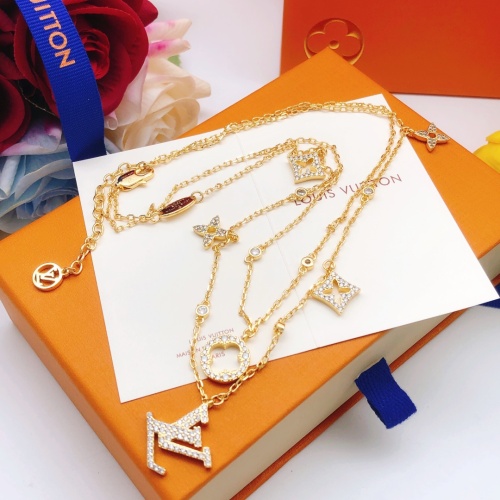 Wholesale Louis Vuitton Necklaces #1213697 $39.00 USD, Wholesale Quality Replica Louis Vuitton Necklaces