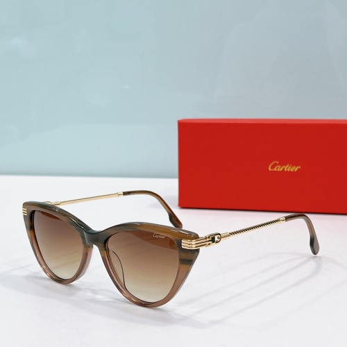 Wholesale Cartier AAA Quality Sunglassess #1213701 $48.00 USD, Wholesale Quality Replica Cartier AAA Quality Sunglassess