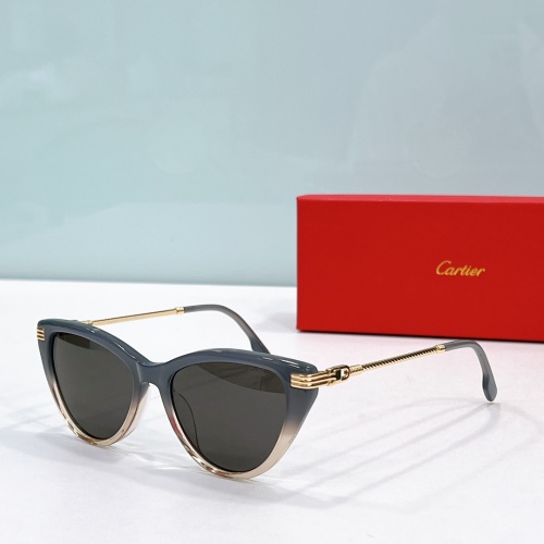 Wholesale Cartier AAA Quality Sunglassess #1213703 $48.00 USD, Wholesale Quality Replica Cartier AAA Quality Sunglassess