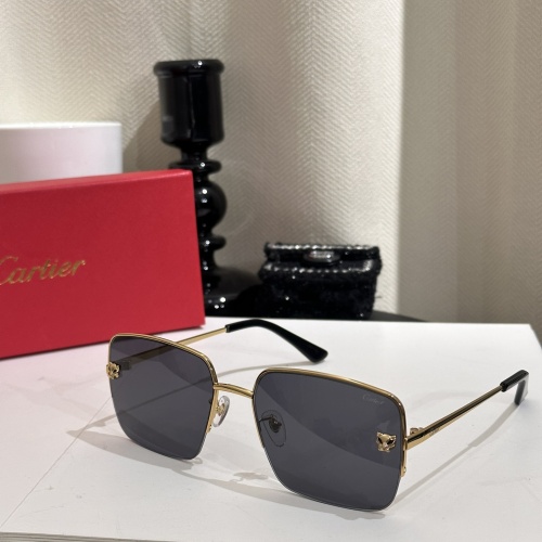 Wholesale Cartier AAA Quality Sunglassess #1213711 $48.00 USD, Wholesale Quality Replica Cartier AAA Quality Sunglassess