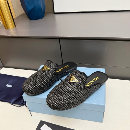 Wholesale Prada Slippers For Women #1213733 $96.00 USD, Wholesale Quality Replica Prada Slippers