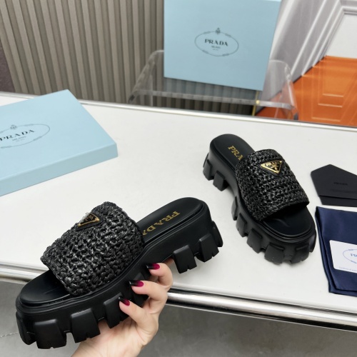 Replica Prada Slippers For Women #1213737 $96.00 USD for Wholesale