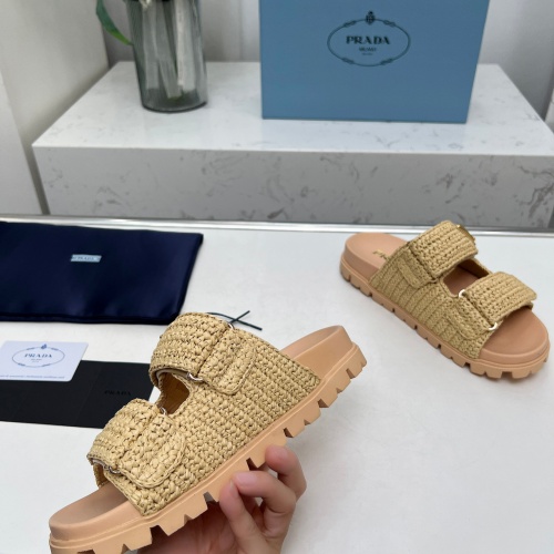 Replica Prada Slippers For Women #1213738 $100.00 USD for Wholesale