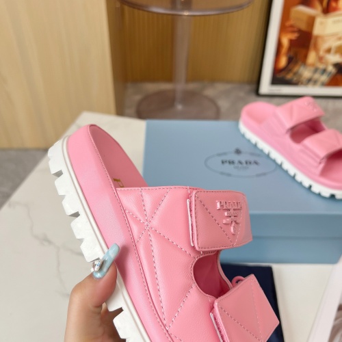 Replica Prada Slippers For Women #1213744 $96.00 USD for Wholesale