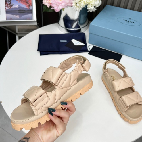 Replica Prada Sandal For Women #1213749 $100.00 USD for Wholesale