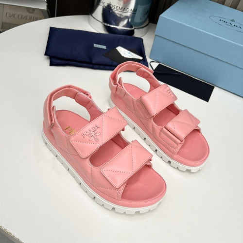 Replica Prada Sandal For Women #1213752 $100.00 USD for Wholesale