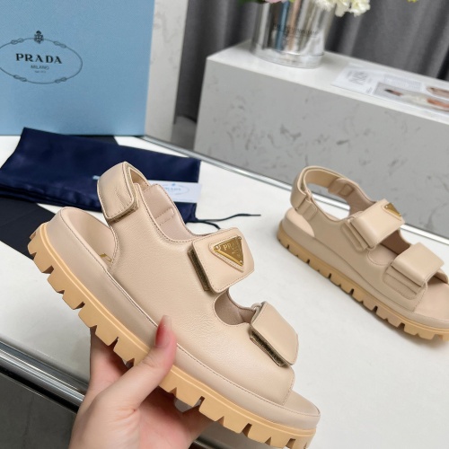 Replica Prada Sandal For Women #1213754 $100.00 USD for Wholesale