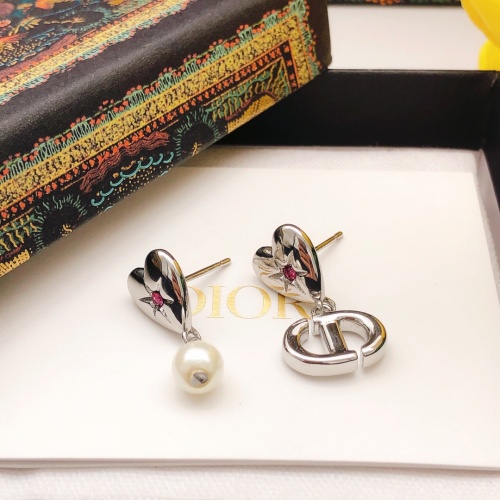 Replica Christian Dior Earrings For Women #1213770 $25.00 USD for Wholesale