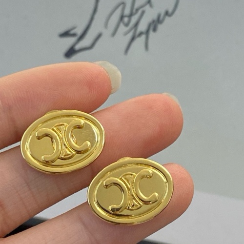 Replica Celine Earrings For Women #1213772 $27.00 USD for Wholesale