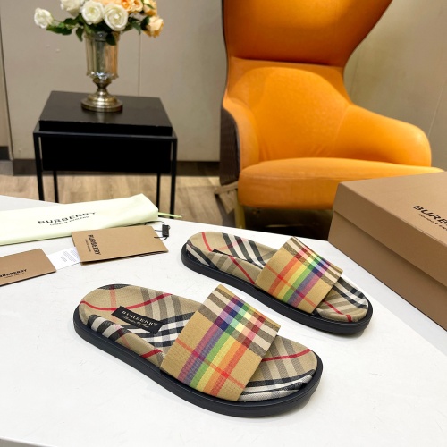 Replica Burberry Slippers For Women #1213775 $72.00 USD for Wholesale