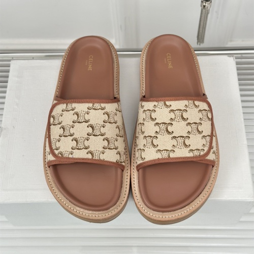 Wholesale Celine Slippers For Women #1213778 $100.00 USD, Wholesale Quality Replica Celine Slippers