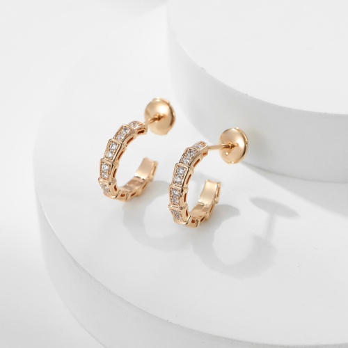 Wholesale Bvlgari Earrings For Women #1213780 $38.00 USD, Wholesale Quality Replica Bvlgari Earrings