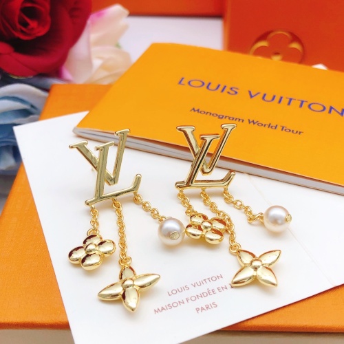 Wholesale Louis Vuitton Earrings For Women #1213827 $29.00 USD, Wholesale Quality Replica Louis Vuitton Earrings