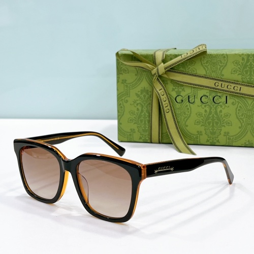 Wholesale Gucci AAA Quality Sunglasses #1213864 $48.00 USD, Wholesale Quality Replica Gucci AAA Quality Sunglasses