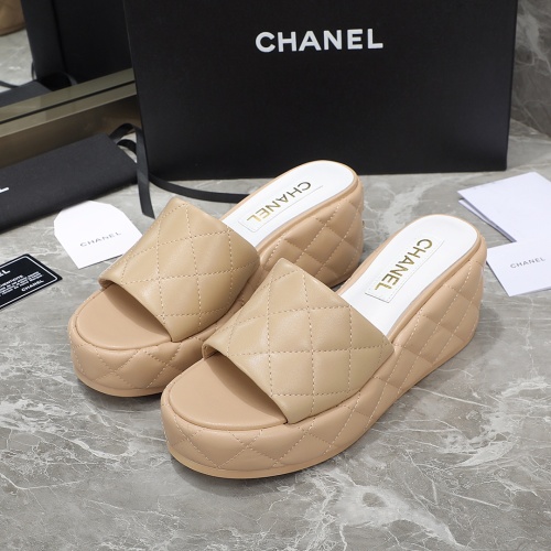 Wholesale Chanel Slippers For Women #1213880 $96.00 USD, Wholesale Quality Replica Chanel Slippers