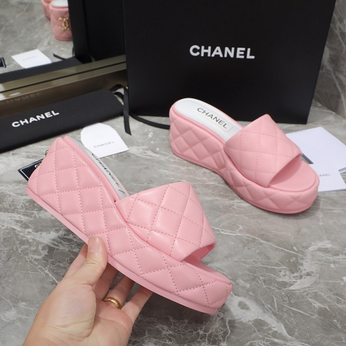 Replica Chanel Slippers For Women #1213881 $96.00 USD for Wholesale