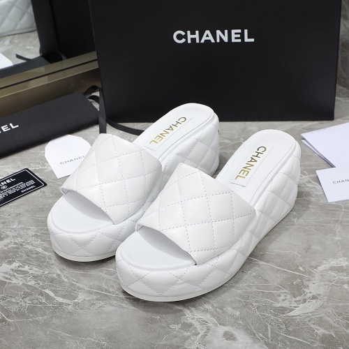 Wholesale Chanel Slippers For Women #1213882 $96.00 USD, Wholesale Quality Replica Chanel Slippers