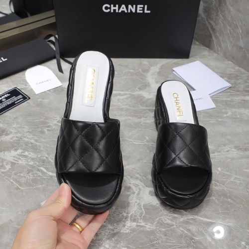 Replica Chanel Slippers For Women #1213883 $96.00 USD for Wholesale