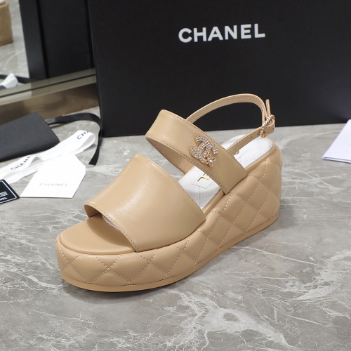 Replica Chanel Sandal For Women #1213884 $96.00 USD for Wholesale