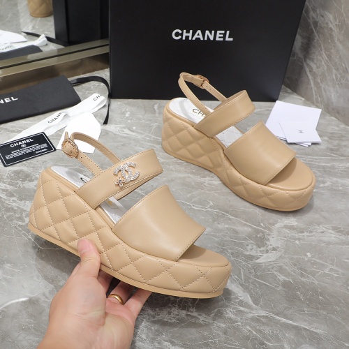 Replica Chanel Sandal For Women #1213884 $96.00 USD for Wholesale