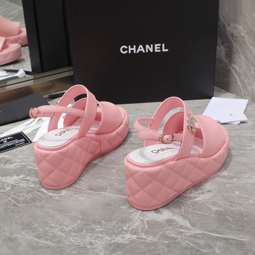 Replica Chanel Sandal For Women #1213885 $96.00 USD for Wholesale