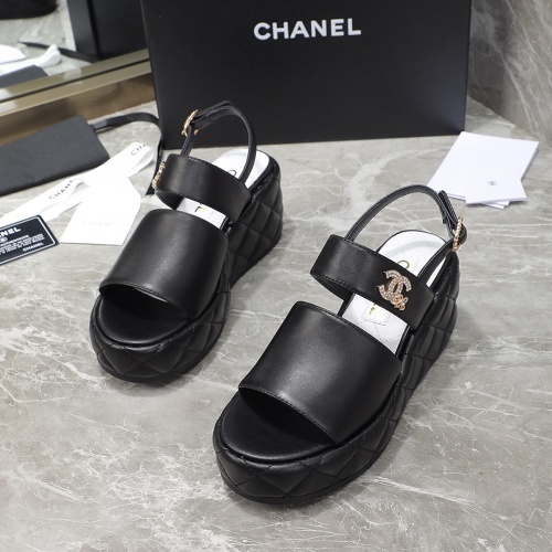 Replica Chanel Sandal For Women #1213887 $96.00 USD for Wholesale